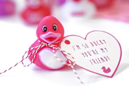 Valentine's Day Rubber Duckies