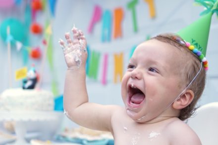 Party Animal Funfetti Cake First Birthday