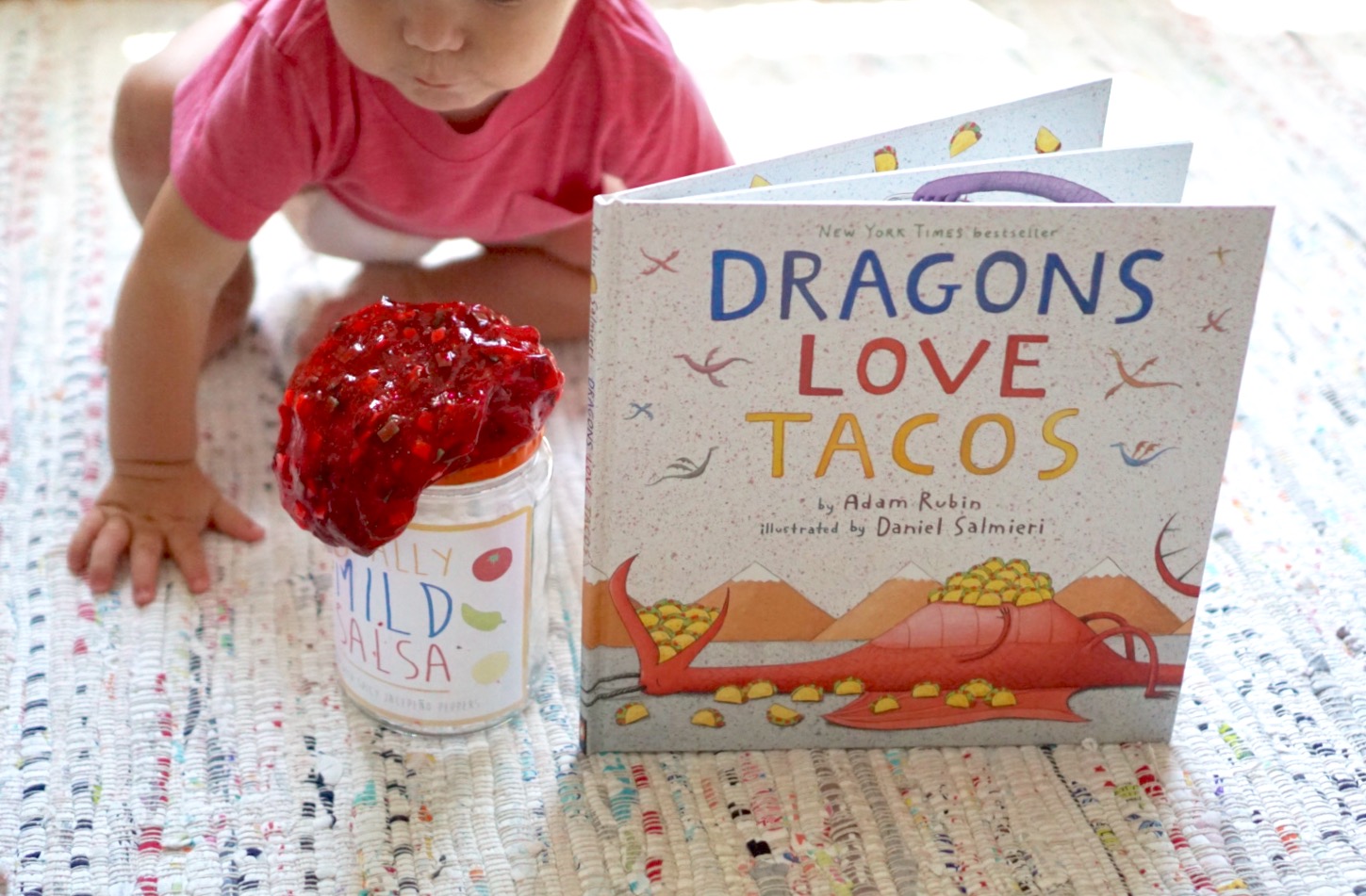 Free Printable Jar Label Sensory Activity for Toddlers Totally Mild Salsa Slime Recipe Dragons Love Tacos Book Box