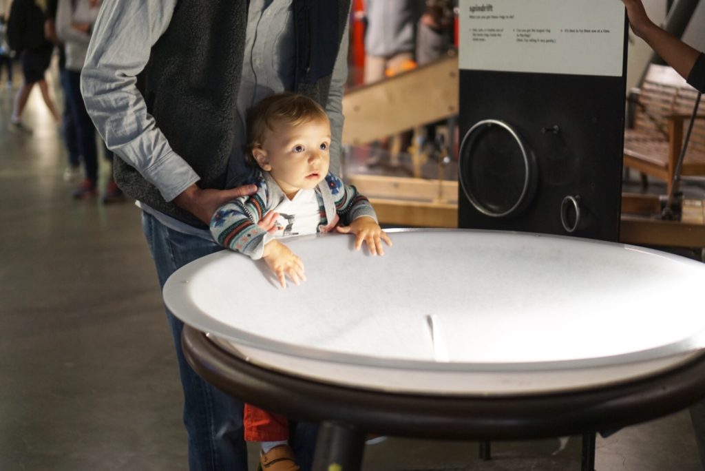 Exploratorium San Francisco with Toddler