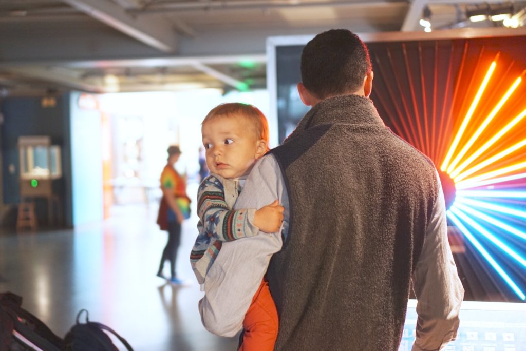 Exploratorium San Francisco with Toddler