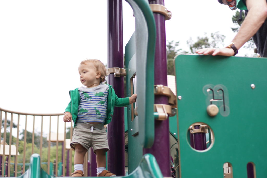 Koret Children's Playground San Francisco with Toddler