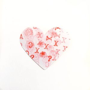 Squiggley Heart Stamp