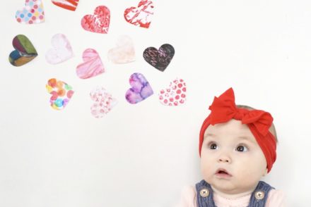Heart art for toddlers for Valentine's Day 14 different art projects