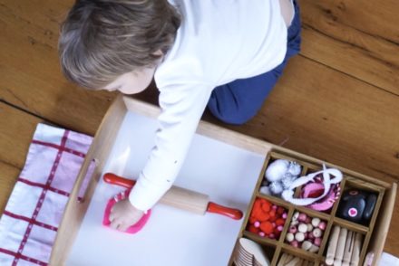 valentine's day toddler tinker tray activities