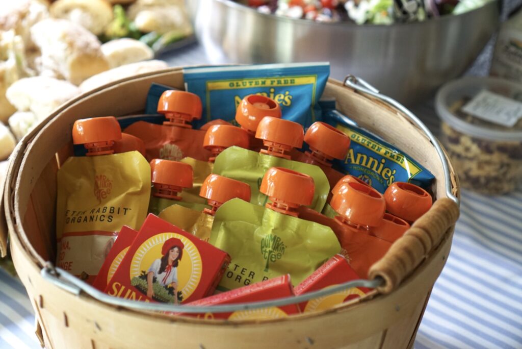 Peter Rabbit first birthday party favors
