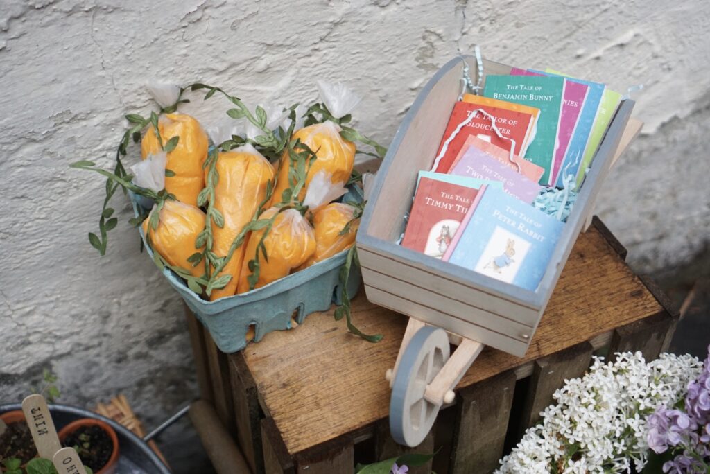 Peter Rabbit first birthday activities