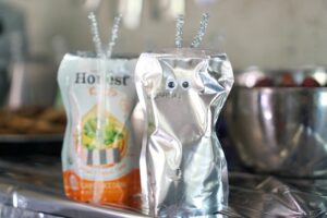 Juice pouch  robot snack craft