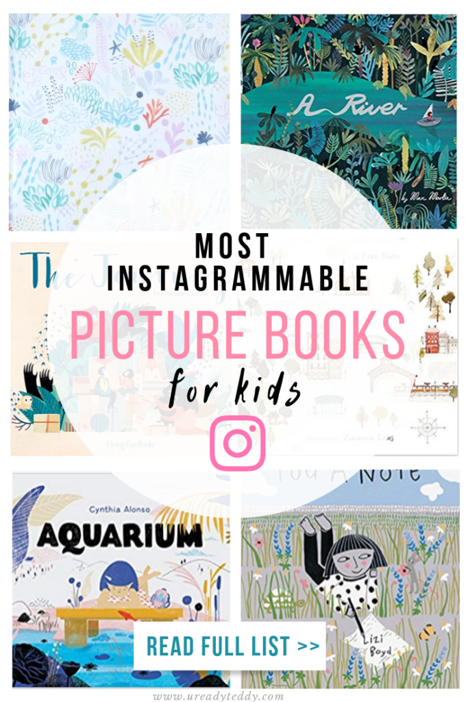 most instagrammable picture books for kids, prettiest children's book list, cute, stylish, modern 