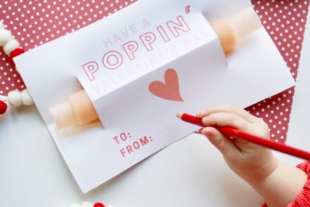 Pop Tube Valentines