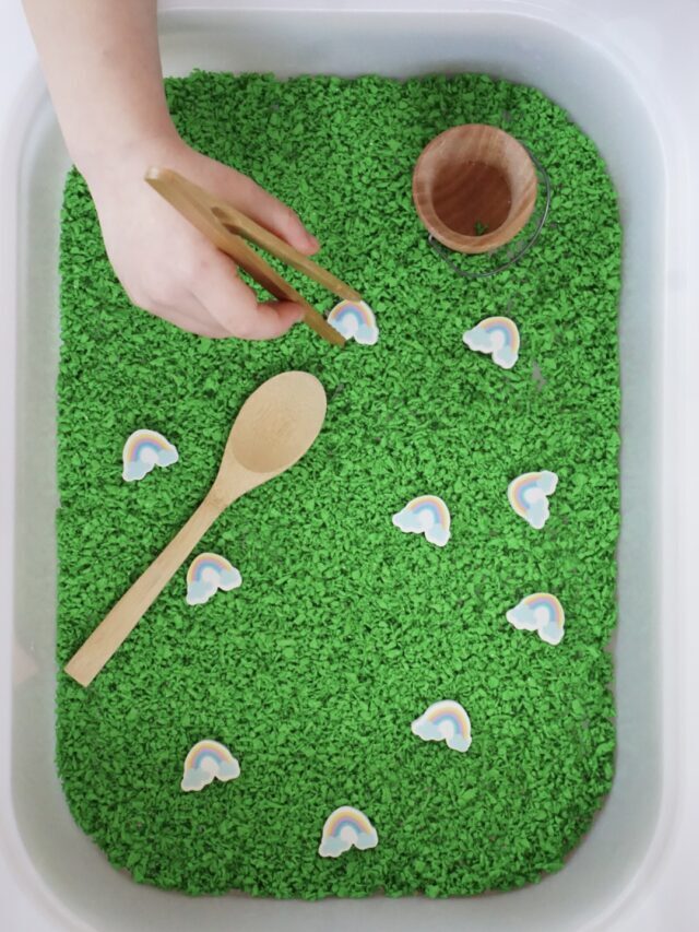 St. Patrick’s Day Sensory Bin Fillers